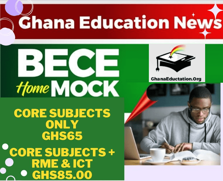Excel at the 2023 BECE with Ghana's Ultimate Home Mock Exam